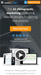 Mobile Screenshot of chiropracticmarketing360.com